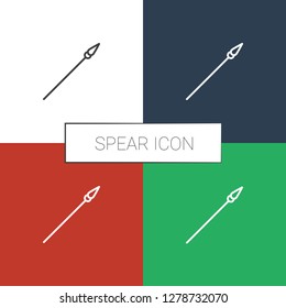  icon white background. Editable outline  icon from war. Trendy  icon for web and mobile.