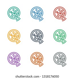  icon white background. Editable outline  icon from party. Trendy  icon for web and mobile.