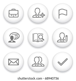 Icon with white button 1