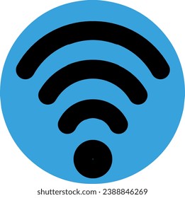Icon of a wi fi signal