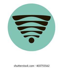 Icon Wi fi transmitter