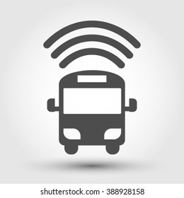 Icon wifi bus