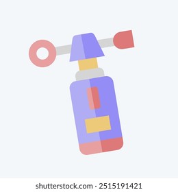 Icon Wind Gauge. related to Measuring symbol. flat style. simple illustration