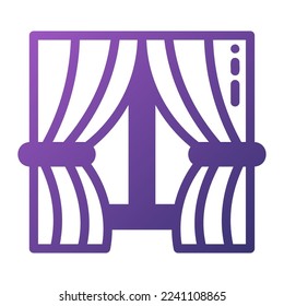icon window Home and furniture Illustration