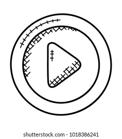 
An icon of a Windows Media Player for Mp3 and Mp4 music
