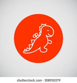 Icon of windup dinosaur toy