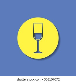 icon of wine glass