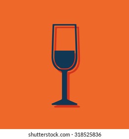 icon of wine glass
