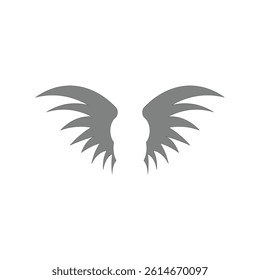 icon wing template design trendy