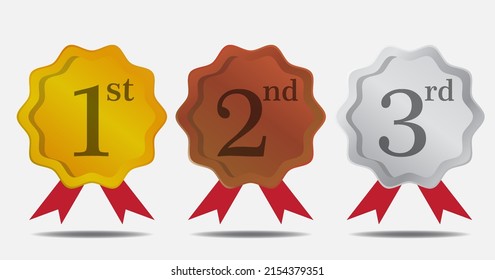 ICON WINS 1ST TO 3RD PLACE. WHITE BACKGROUND IS GREAT FOR RACE BANNERS AND MORE