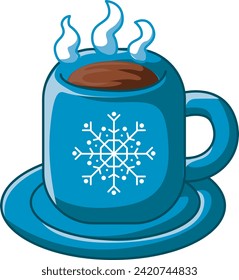 Icon of Winter season with cute style