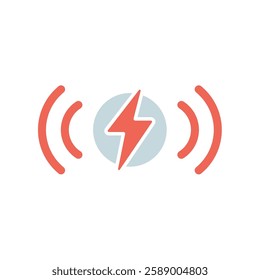 Icon a wireless, isolated against a clean background.