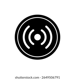 Icon a wireless, isolated against a clean background.
