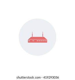 Icon Wireless Router with the antenna.