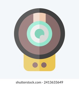 Icono Vigilancia inalámbrica. relacionado con el símbolo Smart Home. estilo plano. diseño simple editable. ilustración simple