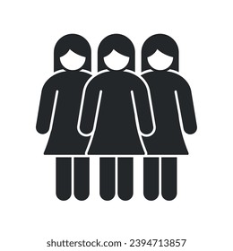 Frauensymbol einzeln