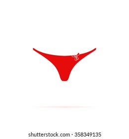 Icon of women's panties.