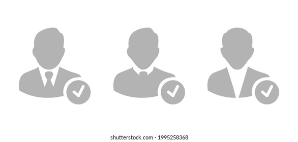 icon worker on a white background, vector illustration