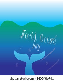 icon of the world ocean day