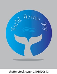 icon of the world ocean day