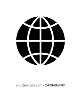 Icono mundo, Web, globo, UI, básico, esencial puede utilizar en el diseño
