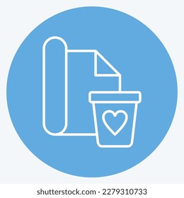 Icon Wrapping. related to Black Friday symbol. shopping. simple illustration