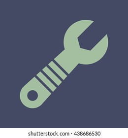 Icon of Wrench. Eps-10.