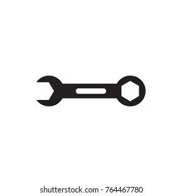  icon wrench illustration isolated vector sign symbol