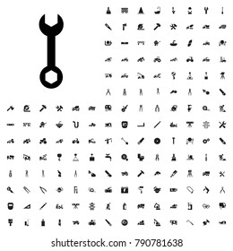 icon wrench illustration isolated vector sign symbol. editable construction icons vector set.