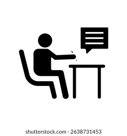 Icon a write, isolated against a clean background.