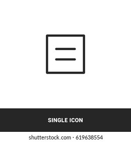 icon write text paper single icon design graphic
