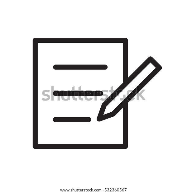 icon write for website,\
vector
