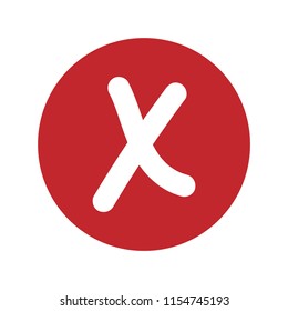 icon wrong, disagree, no, not true