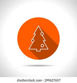 icon of xmas tree