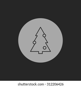 icon of xmas tree
