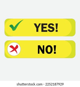 icon yes and no, icon confirm