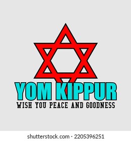 Icon Yom Kippur Vector Design Template