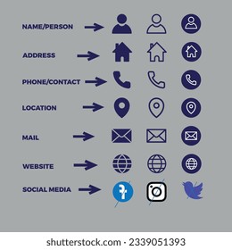Icon for your business with social media
