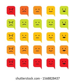 icon your feedback alert chat emotional client