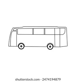 icon_bus, bus icon, vector so the color can be changed