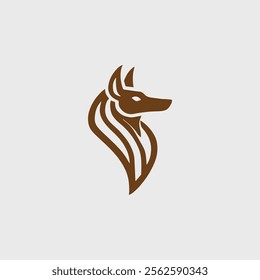 Iconic anubis logo for sale.