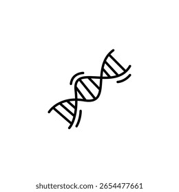 Iconic Depiction Of Dna Molecule Embodying Biological Processes Research