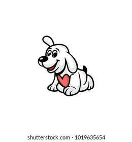 iconic dog three logo design