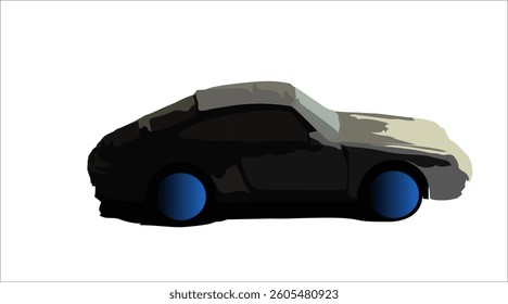 iconic fast known and loved sports car minimalist design