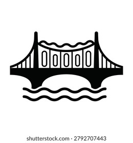 Iconic Golden Gate Bridge in San Francisco Bay, California, USA, famous landmark and tourist attraction