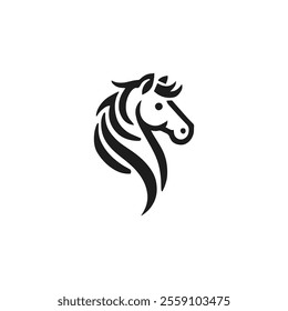 Iconic horse logo for sale.