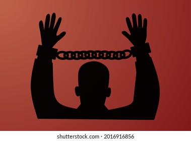 Iconic Illustration Slavery World Stock Vector (Royalty Free ...