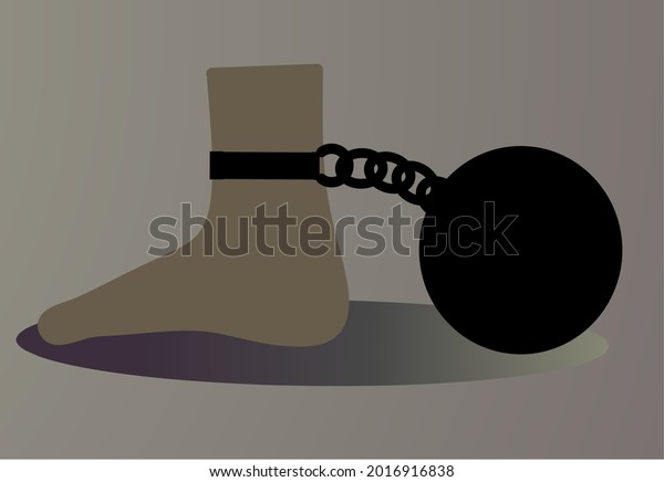 Iconic Illustration Slavery World Stock Vector (Royalty Free ...