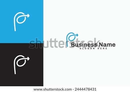 iconic initial letter p logo vector design background for parking space, parking area, and parking spot. minimalist sign parking logo design vector illustration.