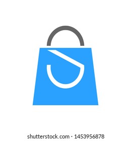 iconic letter s from shoping app logo